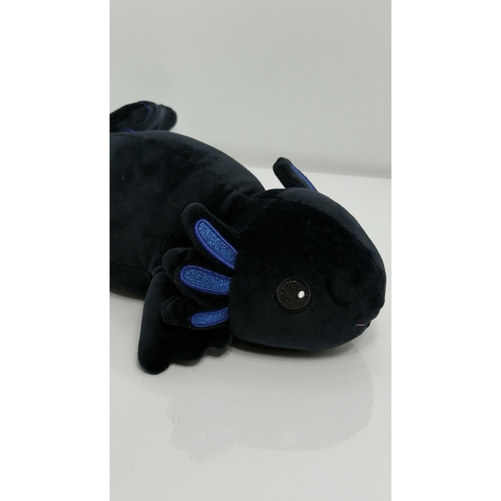 Fiesta Toy Snugglies Black Blue Axolotl Plush Stuffed Animal Toy 10" - Picture 2 of 8